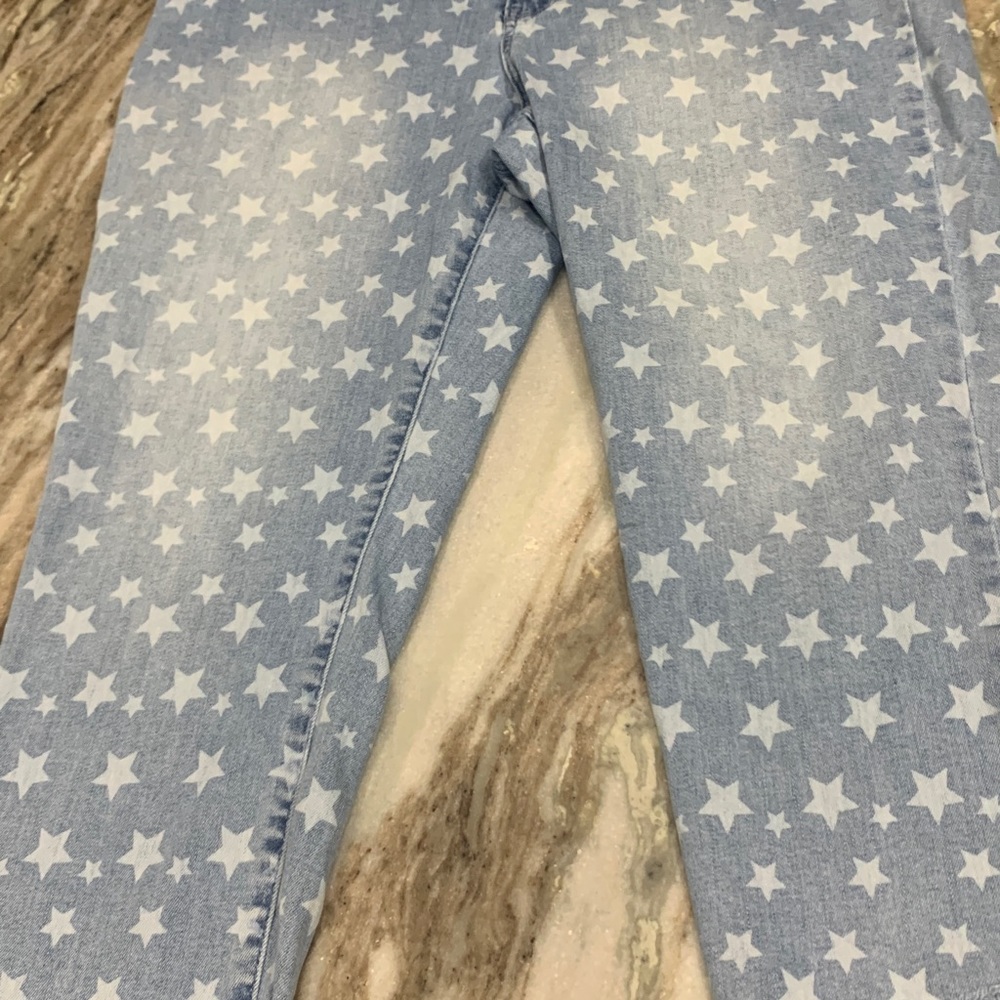 New York and company soho crop leggings with stars